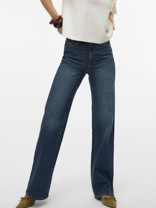 Produktbild Vero Moda VMTESSA Hohe Taille Weiter Beinschnitt Jeans Weit geschnitten (25)