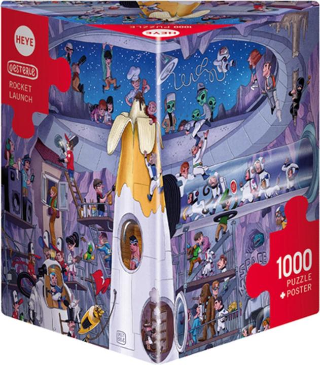 Actual product image Heye rocket launch (1000 pieces)