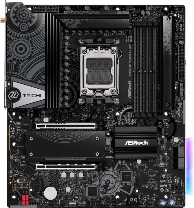 Actual product image AsRock B650E Taichi Lite (AM5, AMD B650E, SSI CEB)