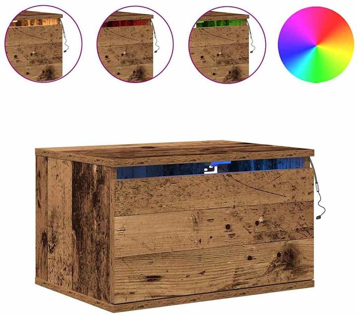 Actual product image VidaXL Bedside table (36 x 30 x 36 cm)