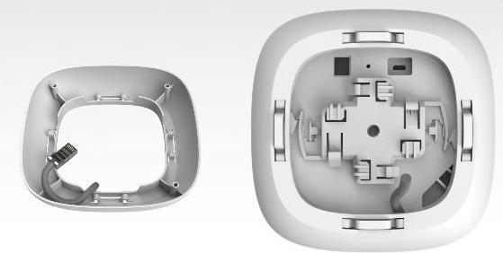 Actual product image Aruba E Instant On AP22 Flush Mount Sleeve (Wall mount)