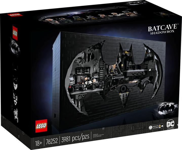 LEGO Batcave - Shadow Box 76252 (76252, LEGO DC, LEGO difficiles à trouver)