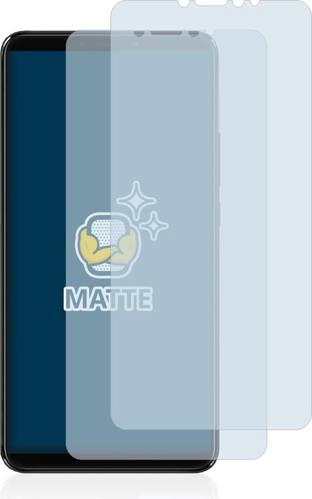 Actual product image BROTECT Anti-glare screen protector matt (2 Piece, Mi Max 3)