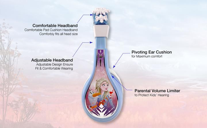 Actual product image eKids Frozen 2 Youth Headphones