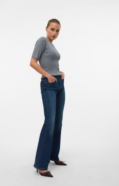 Actual product image Vero Moda VMGIGI Hohe Taille Ausgestellt Jeans Ausgestellt (L)