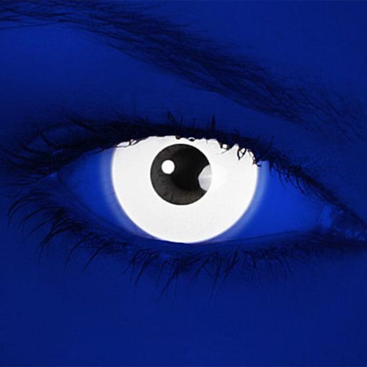 Actual product image Eyecatcher UV Kontaktlinsen (White)