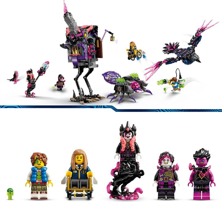 Produktbild LEGO Der Mitternachtsrabe der Nimmerhexe (71478, LEGO Dreamzzz)