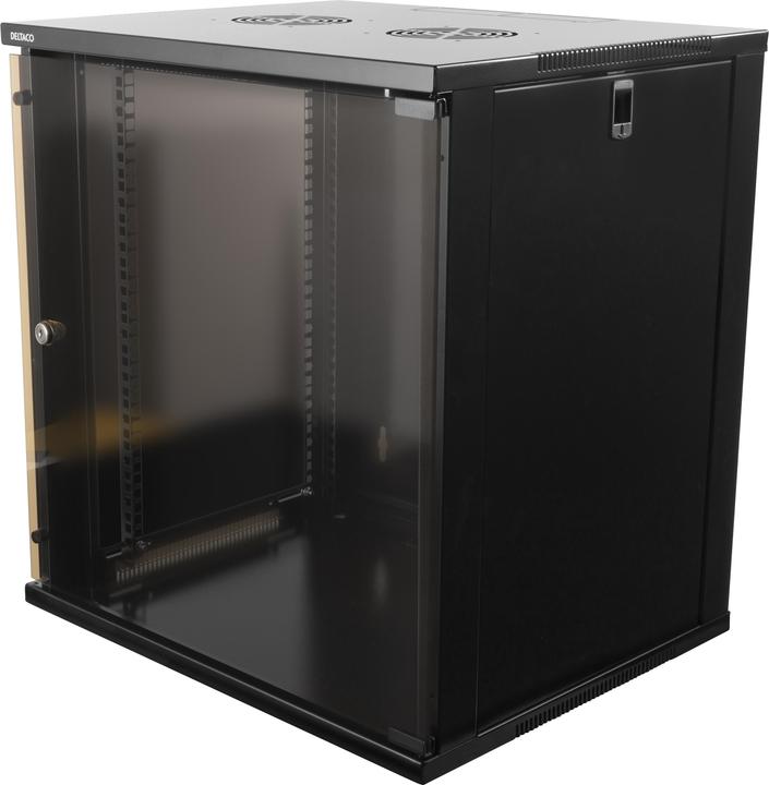 Produktbild Deltaco 19-5412B rack cabinet 12U Freestanding rack Black (12 HE, 19 Zoll Rack)