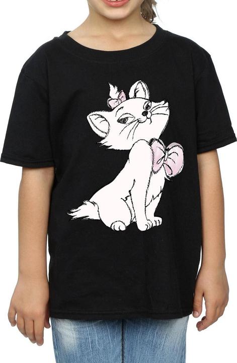 Disney Mädchen Marie TShirt aus Baumwolle (152, 158)