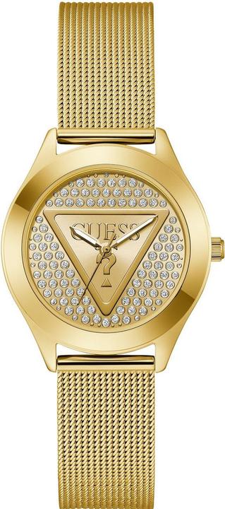 Produktbild Guess - Goldfarbene Damen-Analoguhr GW0835L2