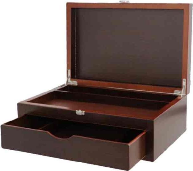 Produktbild Saphir Leerer Kasten Necessaire Innen Leder