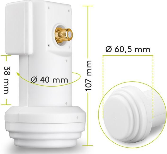 Produktbild Goobay Universal Single (Single LNB, 40mm)