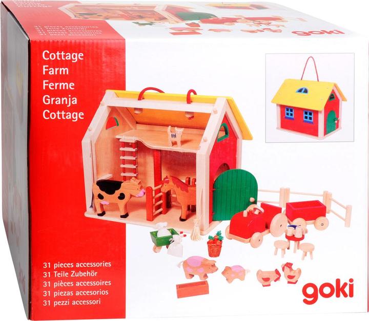 Produktbild Goki Koffer Farmhaus