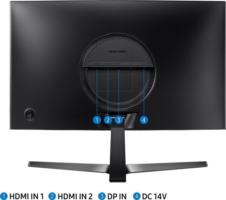Produktbild Samsung LC24RG50FQRXEN (1920 x 1080 Pixel, 24")