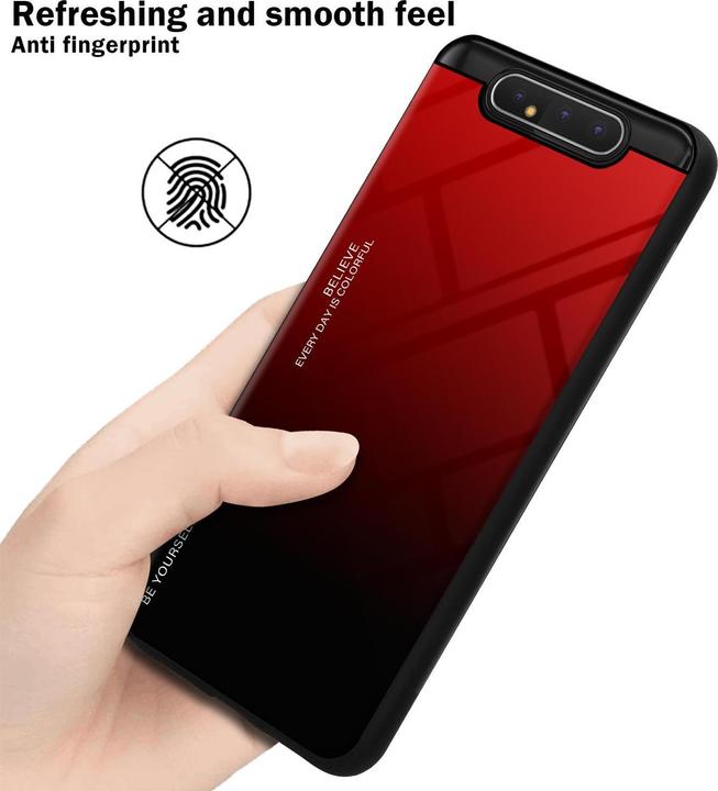 Immagine prodotto Cadorabo Copertura in vetro TPU 2 colori (Samsung Galaxy A80)