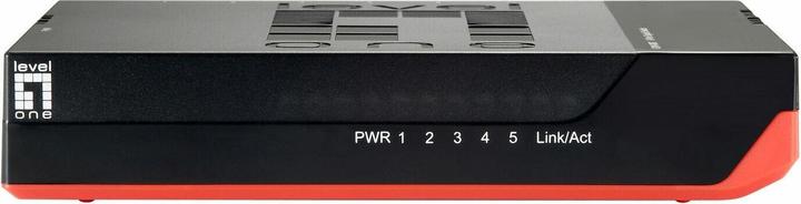 Productafbeelding LevelOne GSW-0507 Netwerkschakelaar Onbeheerd Gigabit Ethernet (10/100/1000) (5 Havens)