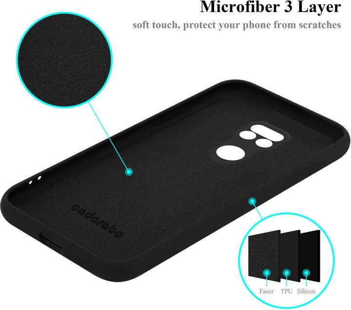 Image du produit Cadorabo Coque pour Motorola MOTO G9 PLAY TPU Liquid Silicone Case (Motorola Moto G9 Play)