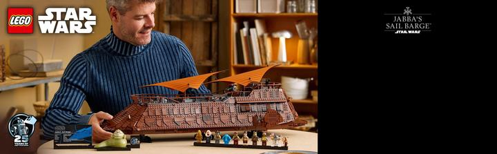 Actual product image LEGO Jabba's sailing barge (75397, LEGO Rare Sets, LEGO Star Wars)