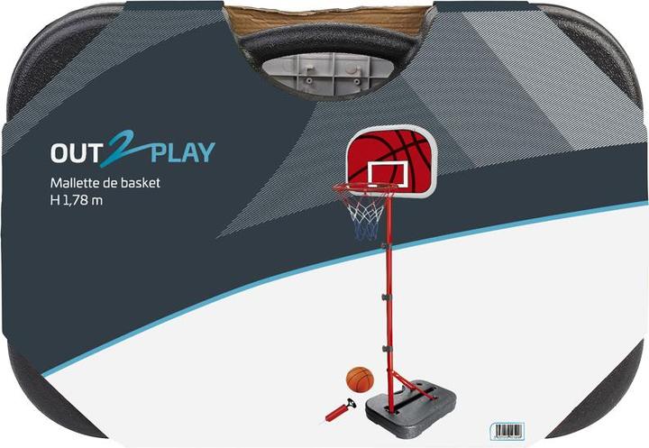 Actual product image Winfun 178 cm tragbarer Basketballkorb
