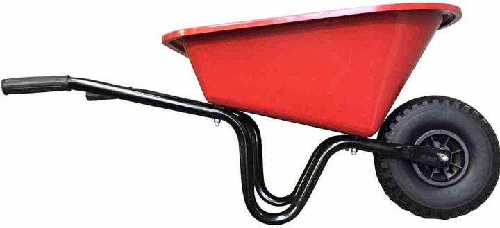 Actual product image FORT Children's wheelbarrow 20l red mounted, with PU wheel