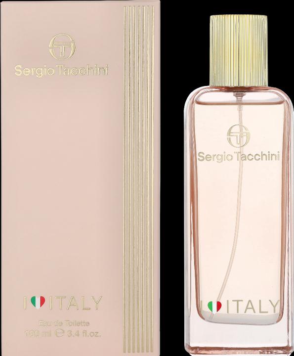 Actual product image Sergio Tacchini I Love Italy For Women Edt Spray (Eau de toilette, 100 ml)