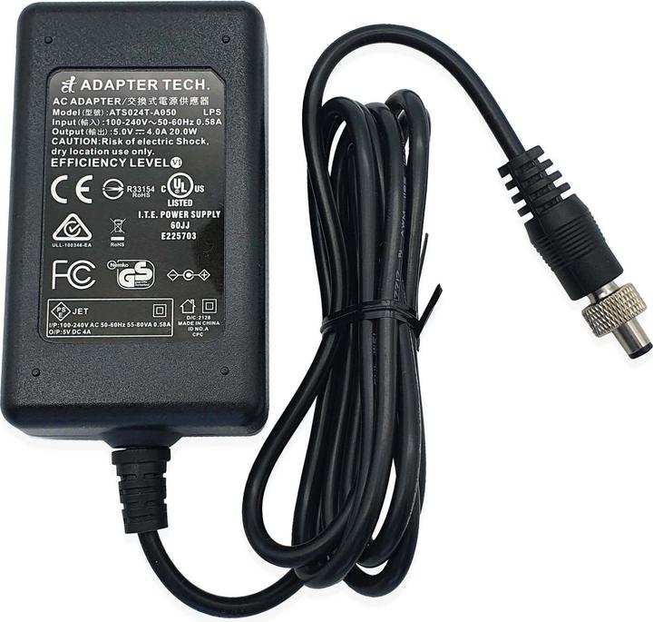 Actual product image Puretools Power supply PT-PS-5V4A 5V, 4A + 2PIN power cable (Power supply)