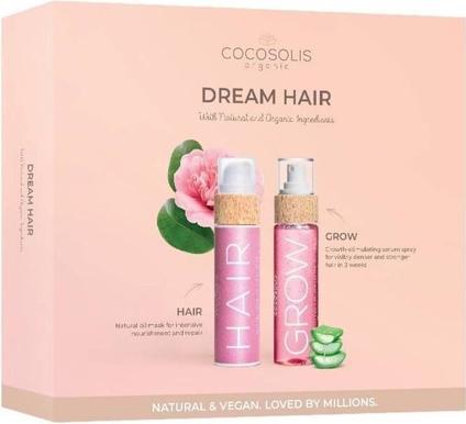 Cocosolis Set Dream Hair - Haarölmaske 3 in 1 110ml und Haarwachstumsserum Spray 110ml (Körperöl, 110 ml)