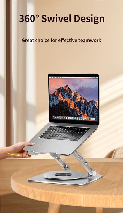Actual product image iLike Laptop Stand Metallic
