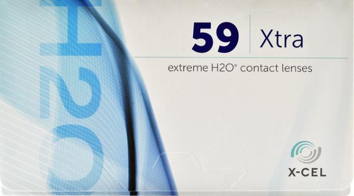 Produktbild Extreme H2O 59% Xtra (+2.75, Monatslinse, 6 Stück, Sphärisch)