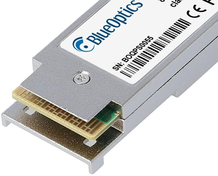 Produktbild BlueOptics Raisecom UQSP-40G/S1/SW kompatibler QSFP Transceiver für Singlemode 40 Gigabit Highspeed Datenübert