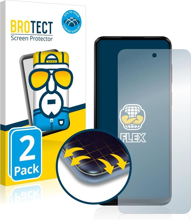 Actual product image BROTECT Full-Cover Protector (2 Piece, Motorola Moto G13)