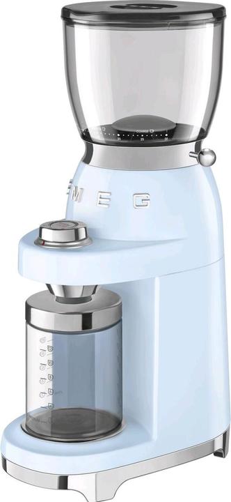 Image du produit Smeg CGF11PBEU 50's Style, boîtier en aluminium moulé sous pression, peint, bleu pastel (Fiche CH)