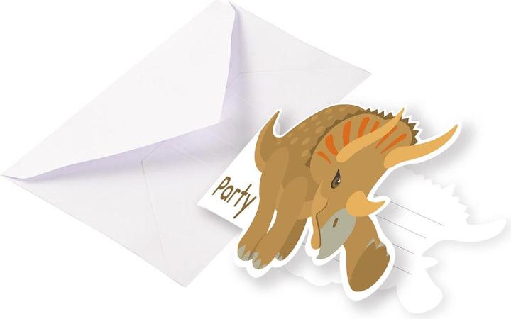 Produktbild Riethmüller Einladungskarten Happy Dinosaur (8 Stk.)