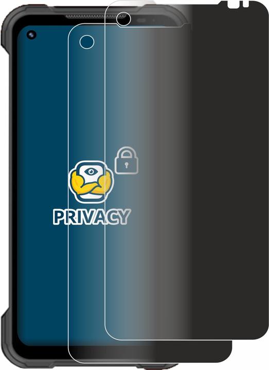 Actual product image BROTECT Anti-spy privacy film Blue light protection film (2 Piece, Doogee S97 Pro)