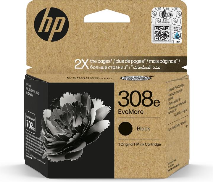 Image du produit HP 7FP22UE#CE1 308E Encre Envy noire 320 (CF)