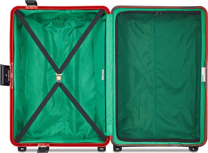 Actual product image Delsey Paris x United Colors of Benetton Colour Block Hardside 4 Wheels Trolley 76 cm (110 l, XL (from 140l))