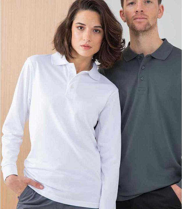 Produktbild Henbury Poloshirt Langärmlig (XS)