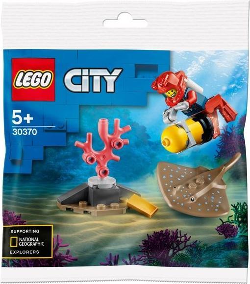 Actual product image LEGO City - Deep Sea Diver (30370, LEGO City)