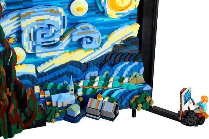 Image du produit LEGO Vincent van Gogh - Nuit étoilée (21333, LEGO difficiles à trouver, LEGO Icons)