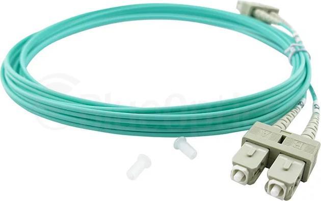 Produktbild BlueOptics Corning 575702T5120000015M kompatibles SC-SC Multimode OM3 Patchkabel 15 Meter (S/UTP, CAT7, 15 m)