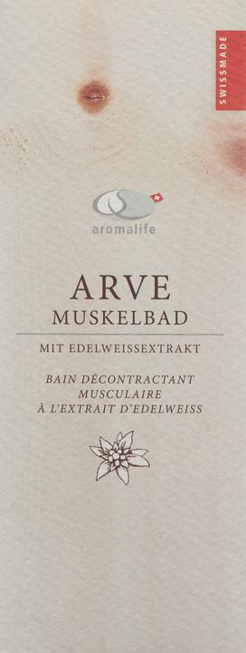 Produktbild Aromalife Arve Muskelbad mit EdelweissExtrakt (250 ml, Badeöl)