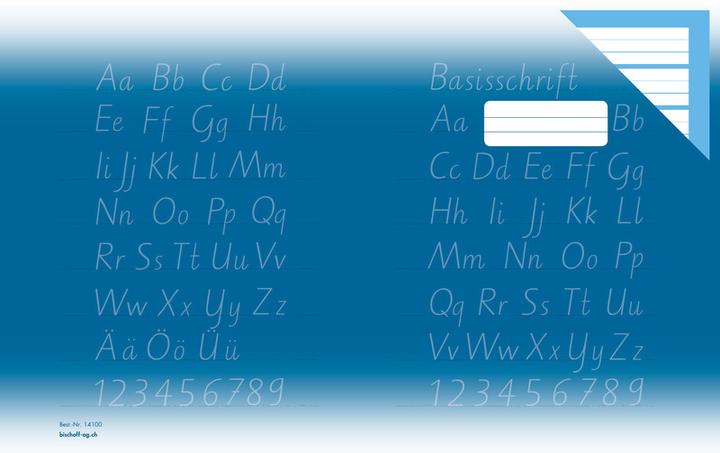 Actual product image NoName Schulheft Basisschrift (E5, Angled lined, Hardcover)