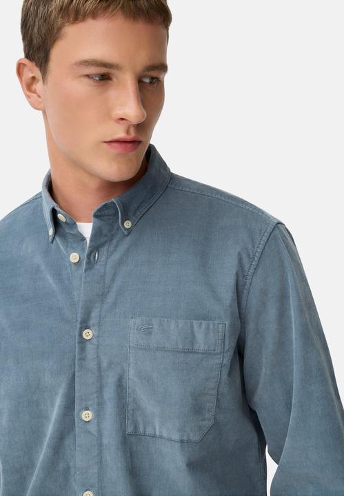 Immagine prodotto Camel Active fleXXXactive® Langarm Shirt mit Button-Down-Kragen und Brusttasche (XL)