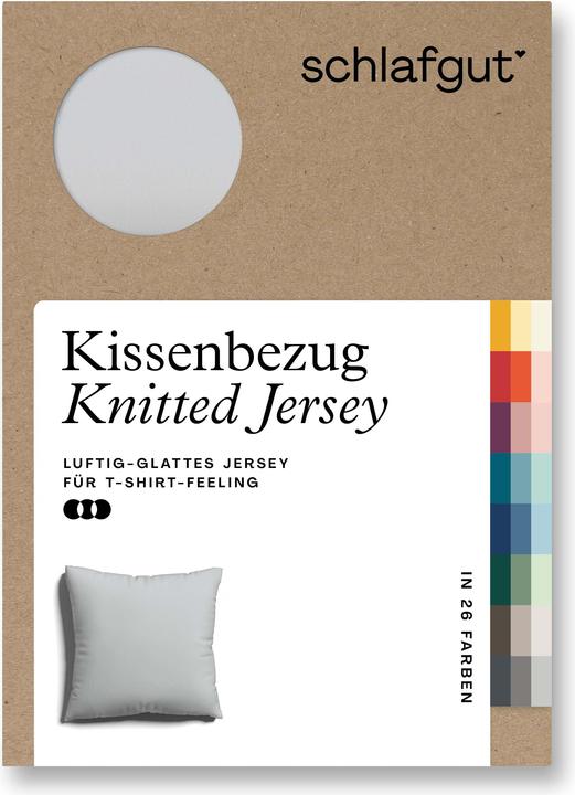 Produktbild schlafgut Knitted Jersey (Duvetbezug, 80 x 80 cm)