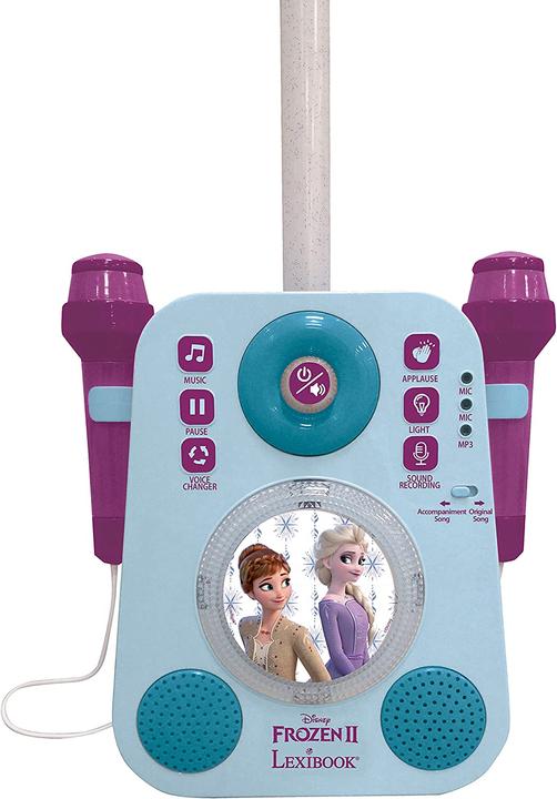 Actual product image Lexibook Disney Frozen - Karaoke w. Two Microphones (K140FZ)