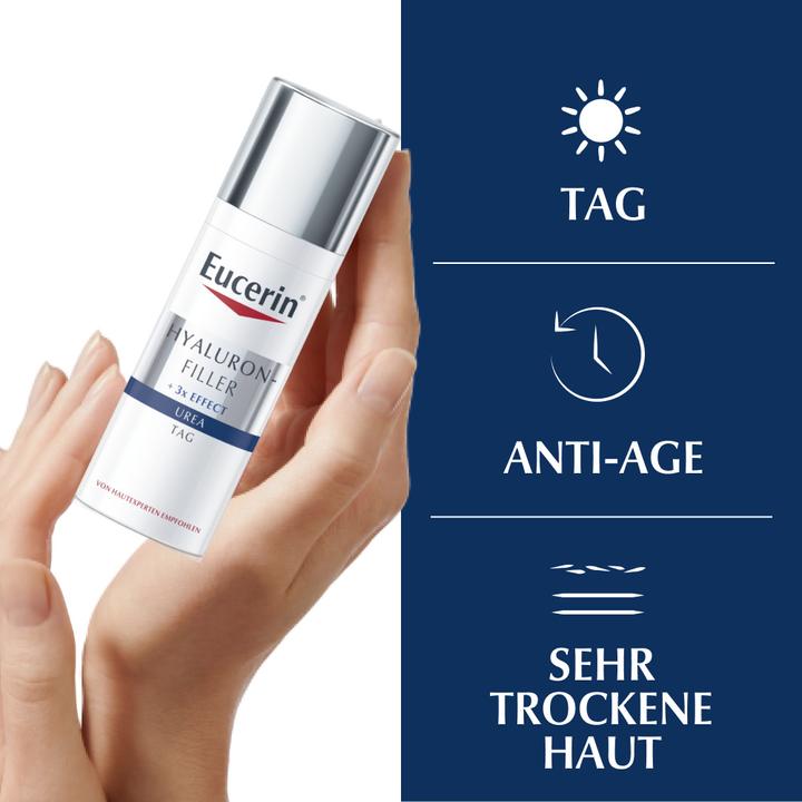 Image du produit Eucerin Hyaluron-Filler + Urea (50 ml, Crème de jour)