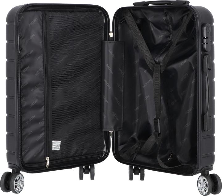 Immagine prodotto Nowi Carrello da cabina a 4 ruote Bergamo 56 cm (37.40 l, Bagaglio a mano (fino a 50 litri))