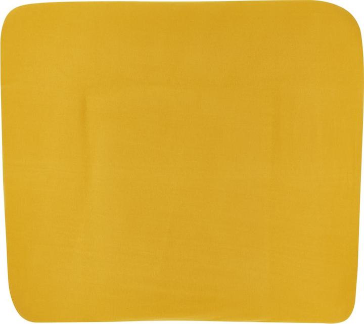 Meyco Changing mat cover 3K Basic Jersey Ochre yellow (85 x 75 cm)