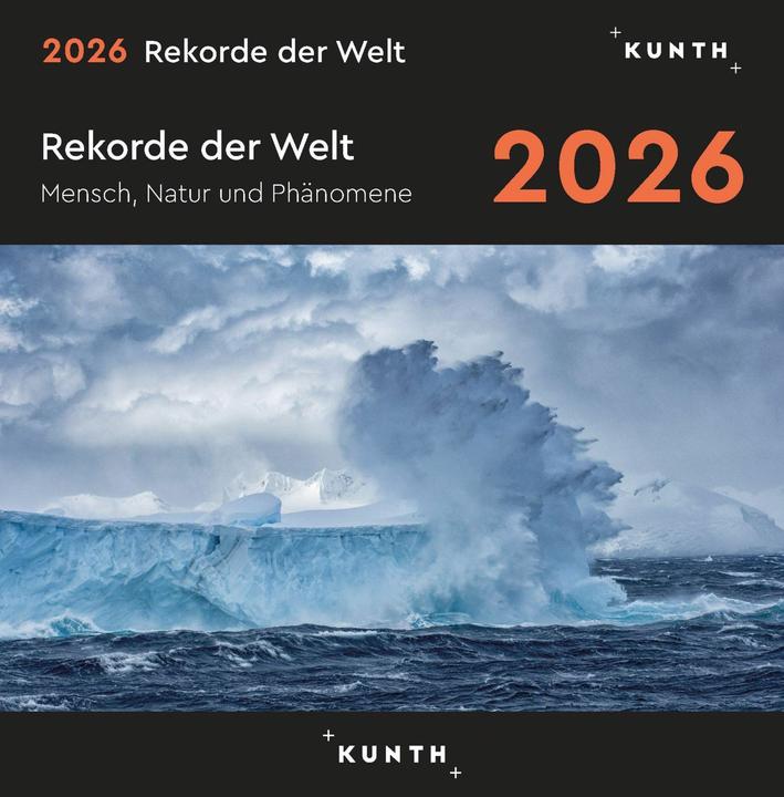 Produktbild Rekorde der Welt - 365-Tage-Abreisskalender 2026 (Deutsch)