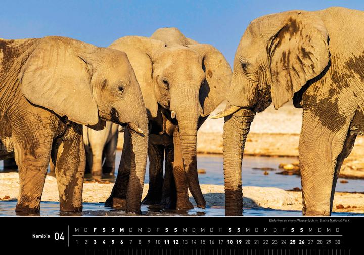 Produktbild Namibia Premiumkalender 2026 (50 x 35 cm, Harter Einband, Deutsch)